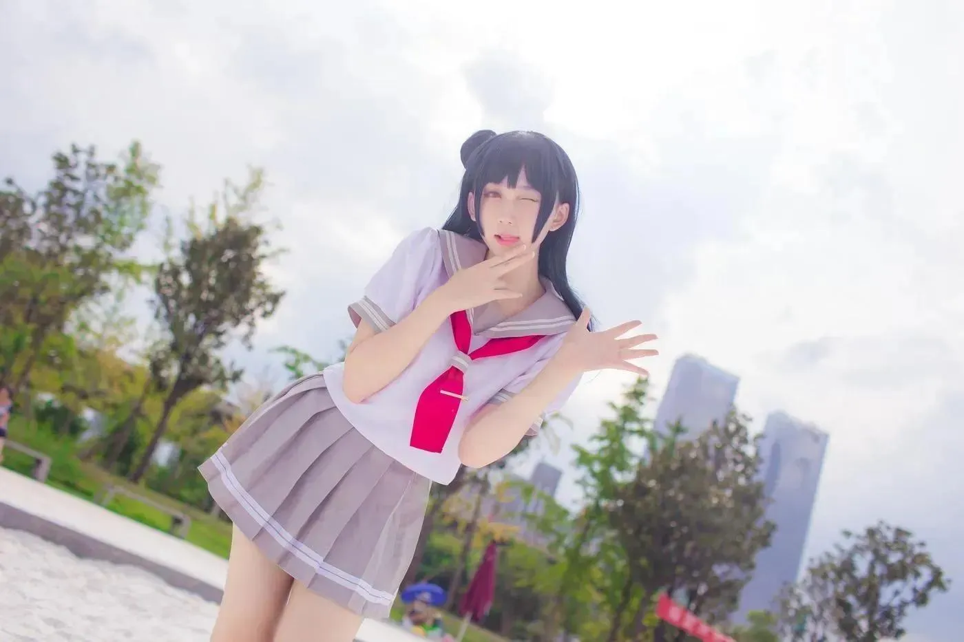 浅野菌子 – NO.09 LoveLive_Sunshine 津岛善子 [24P]插图9